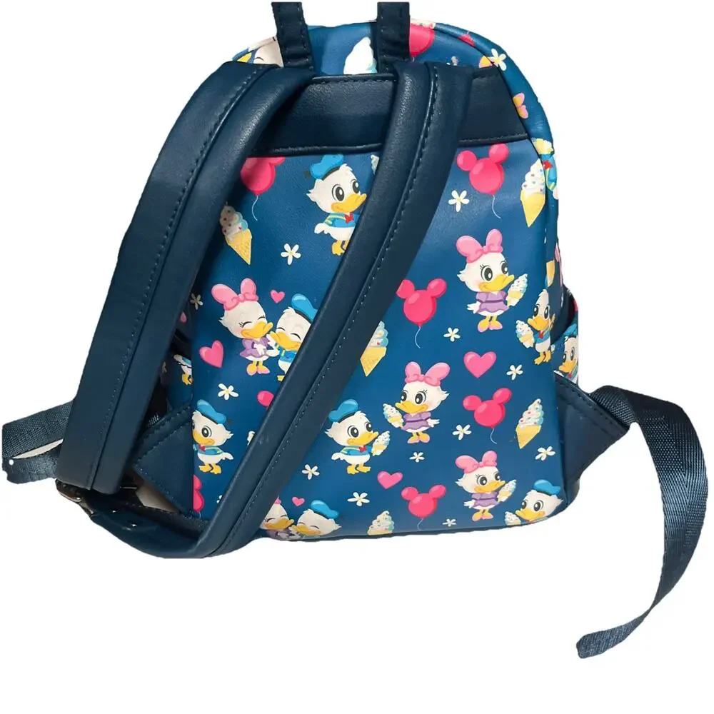 Disney Parks Donald Duck and Daisy Duck Loungefly Mini Backpack - Picture 5 of 8